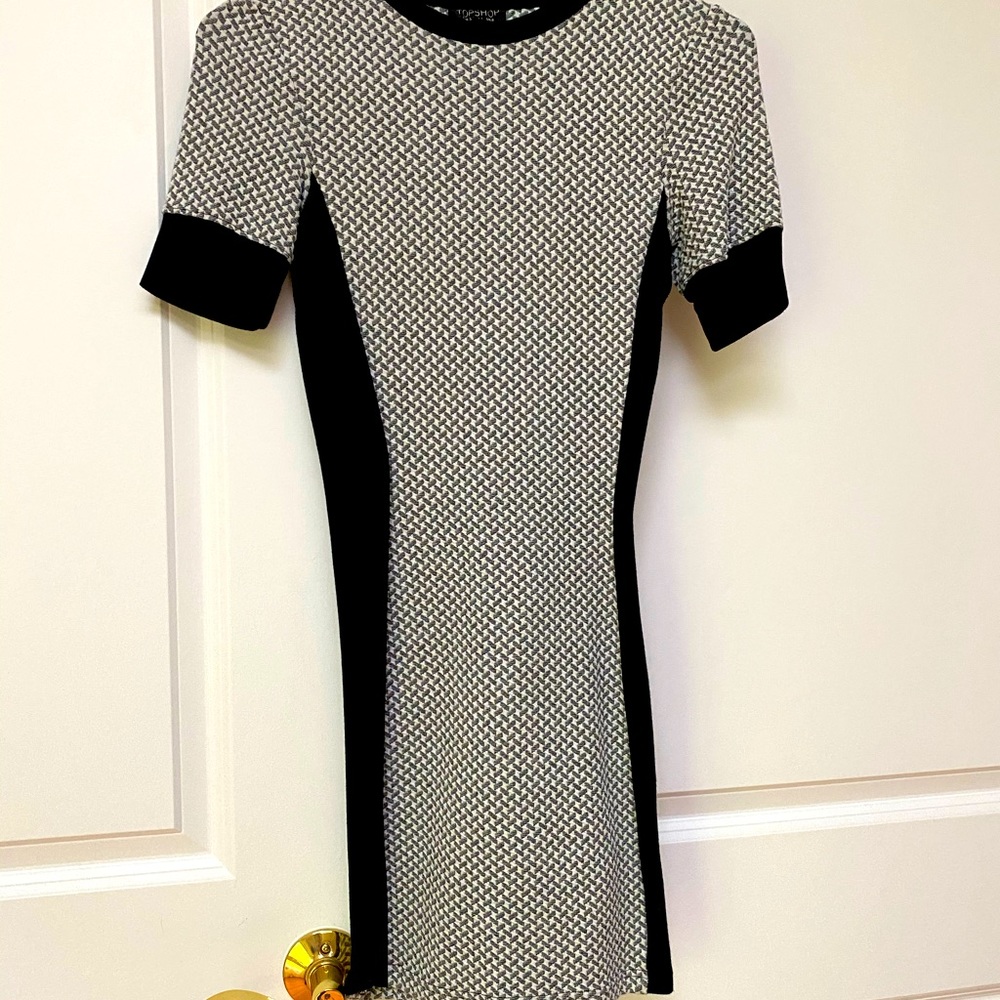 Top shop bodycon mini dress